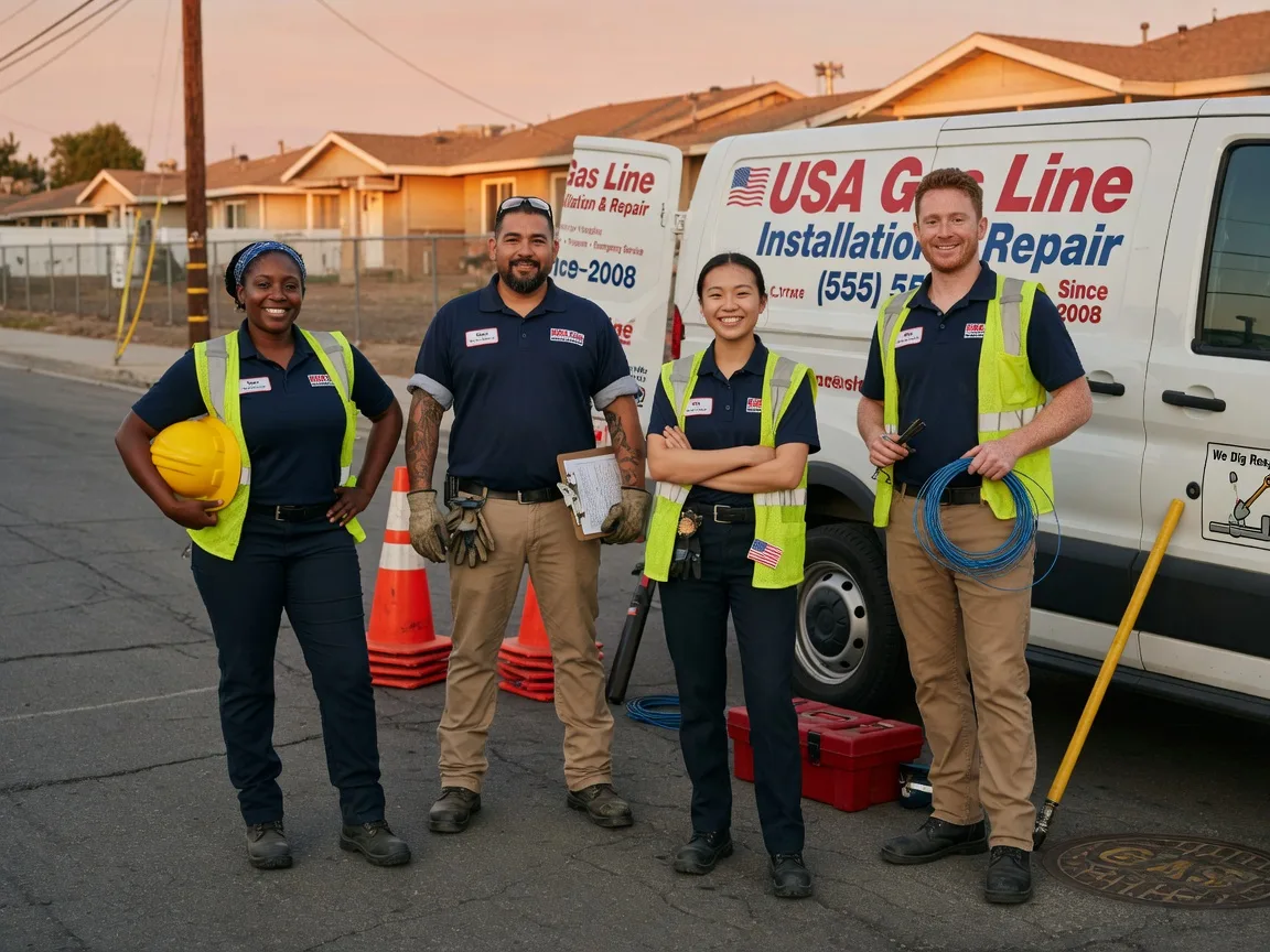 Gas Line Installation company in Fort Valley, VA